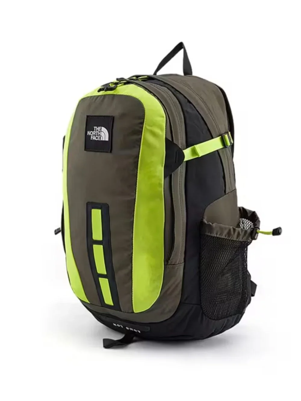 The North Face Hot Shot Unisex Travel Backpack Taupe Green 30L Special Edition